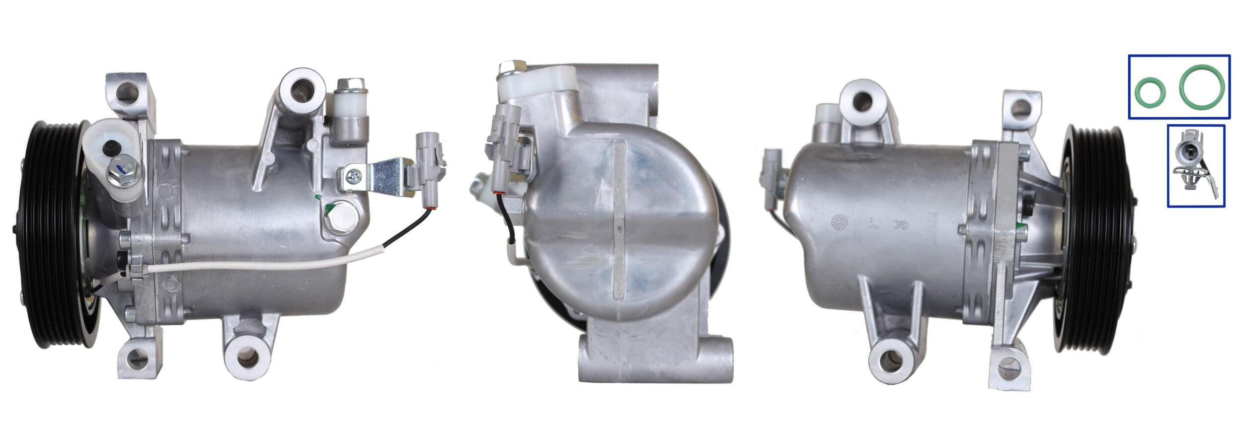 4DI412 Compressore aria condizionata (compressore A/C) Per ISUZU Rigenerato