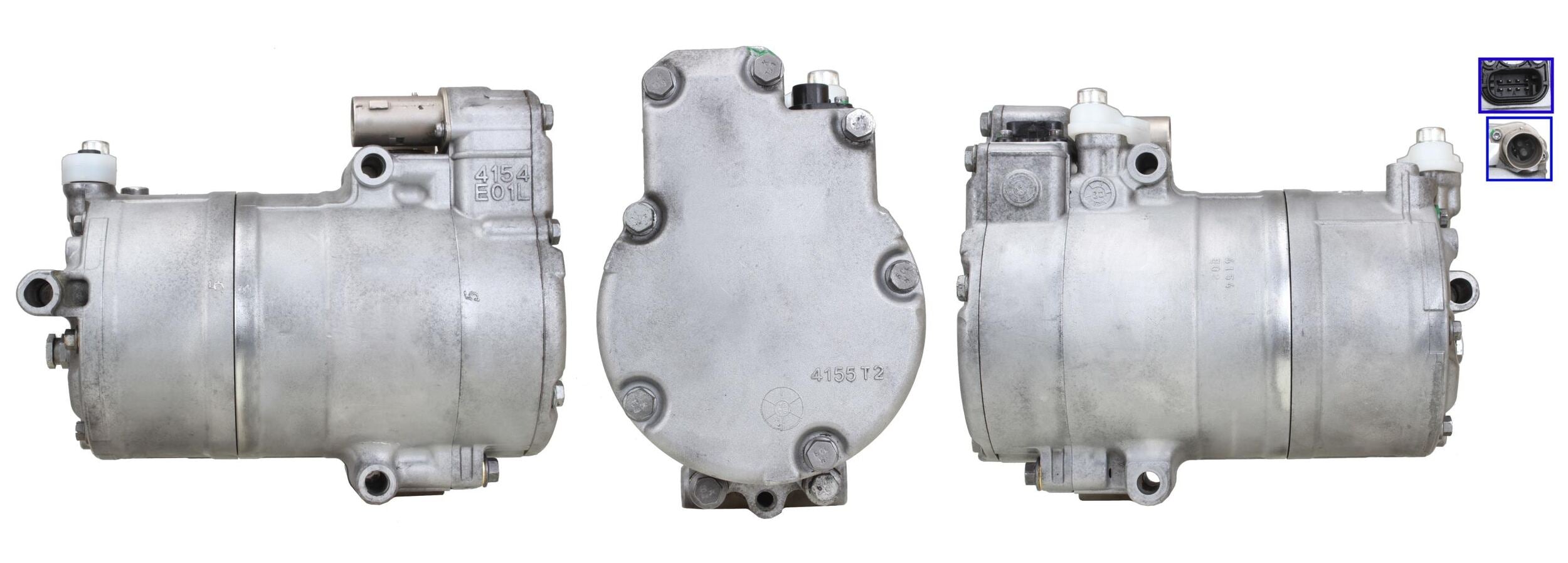 4DI554 Compressore aria condizionata (compressore A/C) Per MERCEDES-SMART Rigenerato