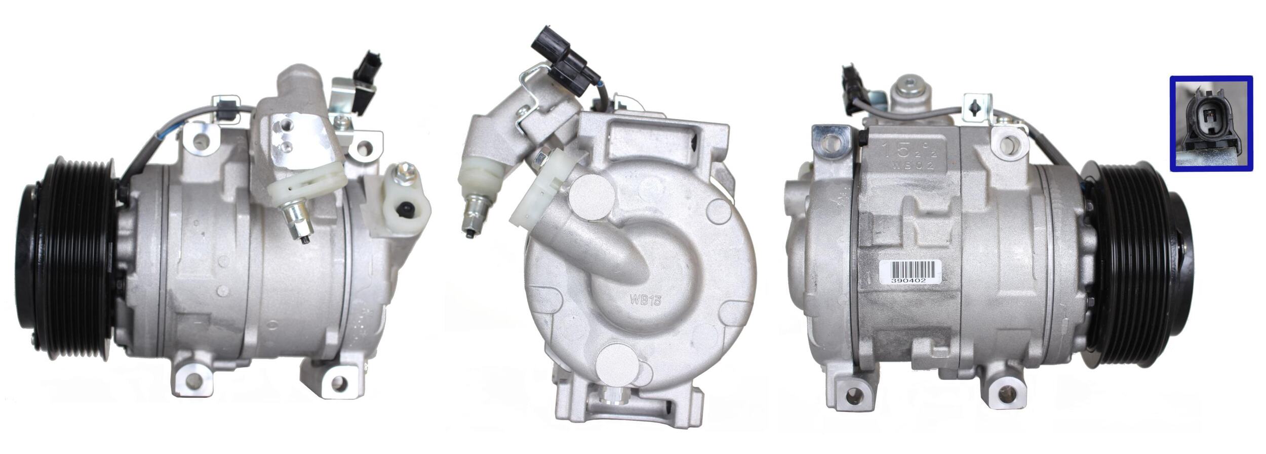 4DI296 Compressore aria condizionata (compressore A/C) Per HONDA Rigenerato