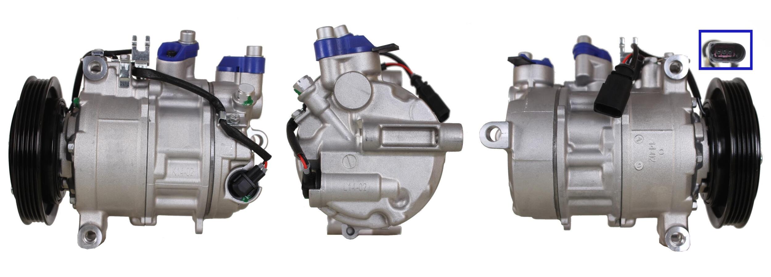 4DI116 Compressore aria condizionata (compressore A/C) Per AUDI VW SEAT SKODA CUPRA VAG Rigenerato