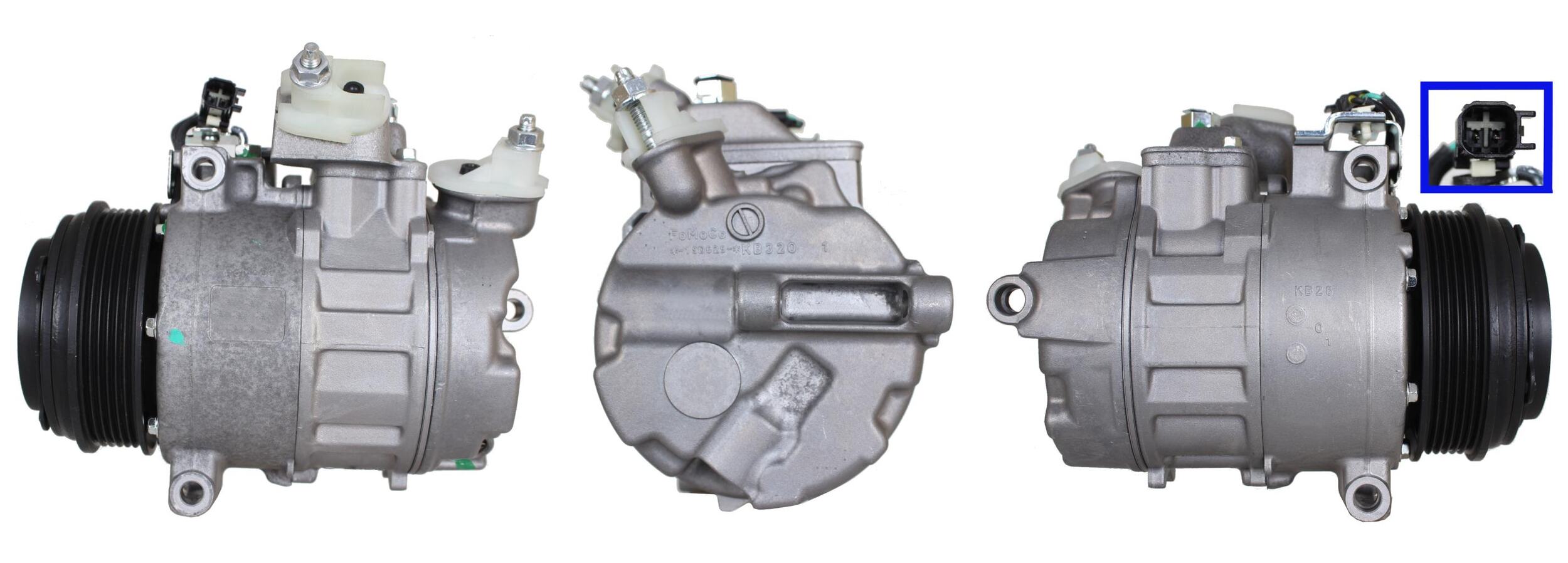 4DI257 Compressore aria condizionata (compressore A/C) Per FORD Rigenerato