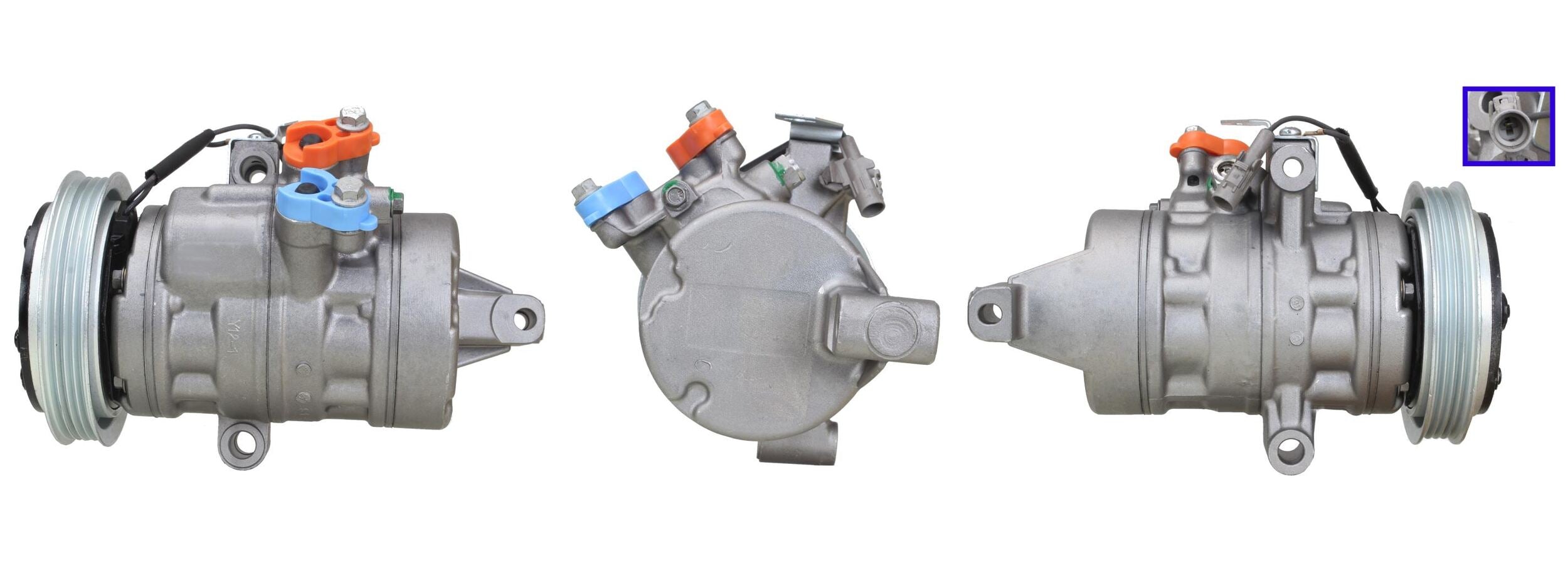 4DI659 Compressore aria condizionata (compressore A/C) Per NISSAN/SUZUKI Rigenerato