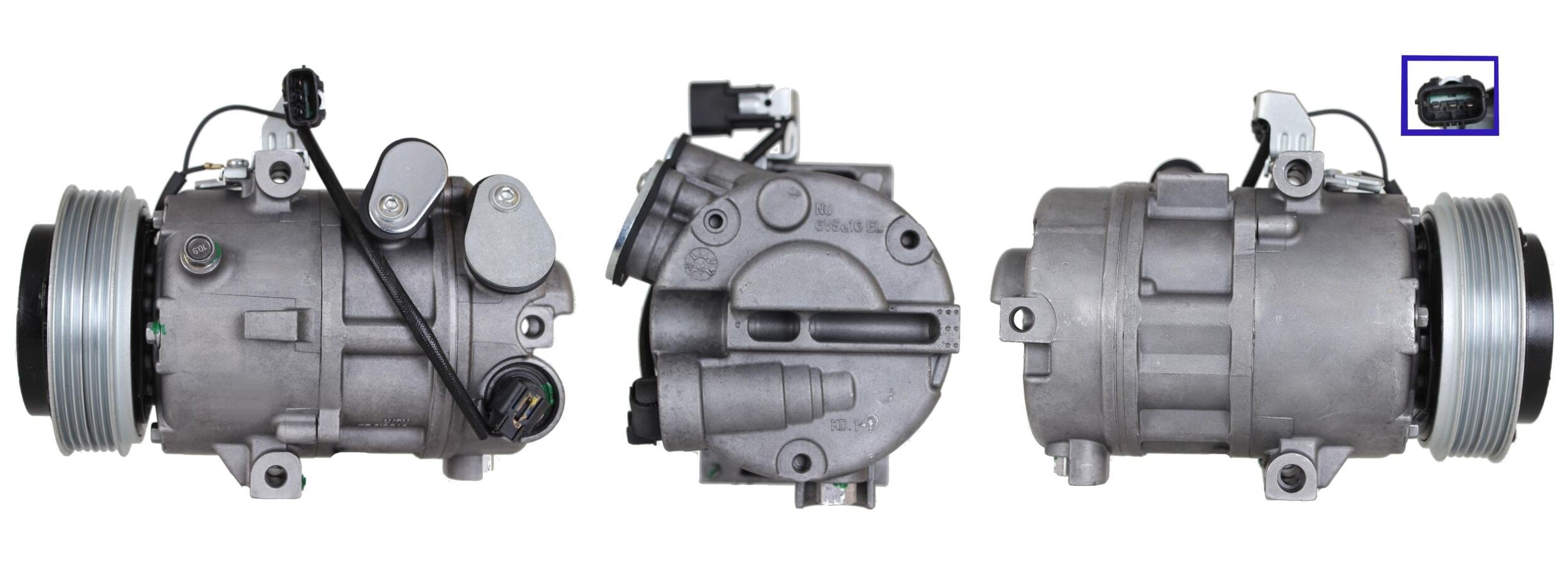 4DI401N Compressore aria condizionata (compressore A/C) Per HYUNDAI KIA Nuovo