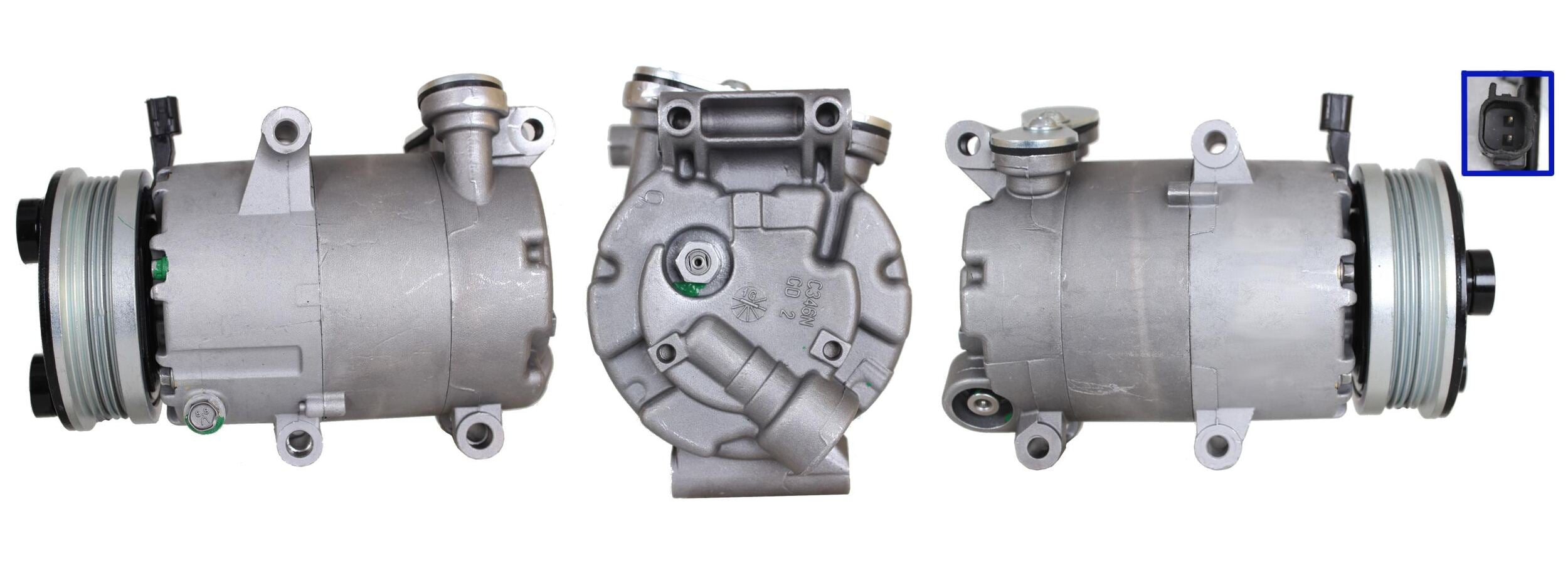 4DI265 Compressore aria condizionata (compressore A/C) Per FORD Rigenerato