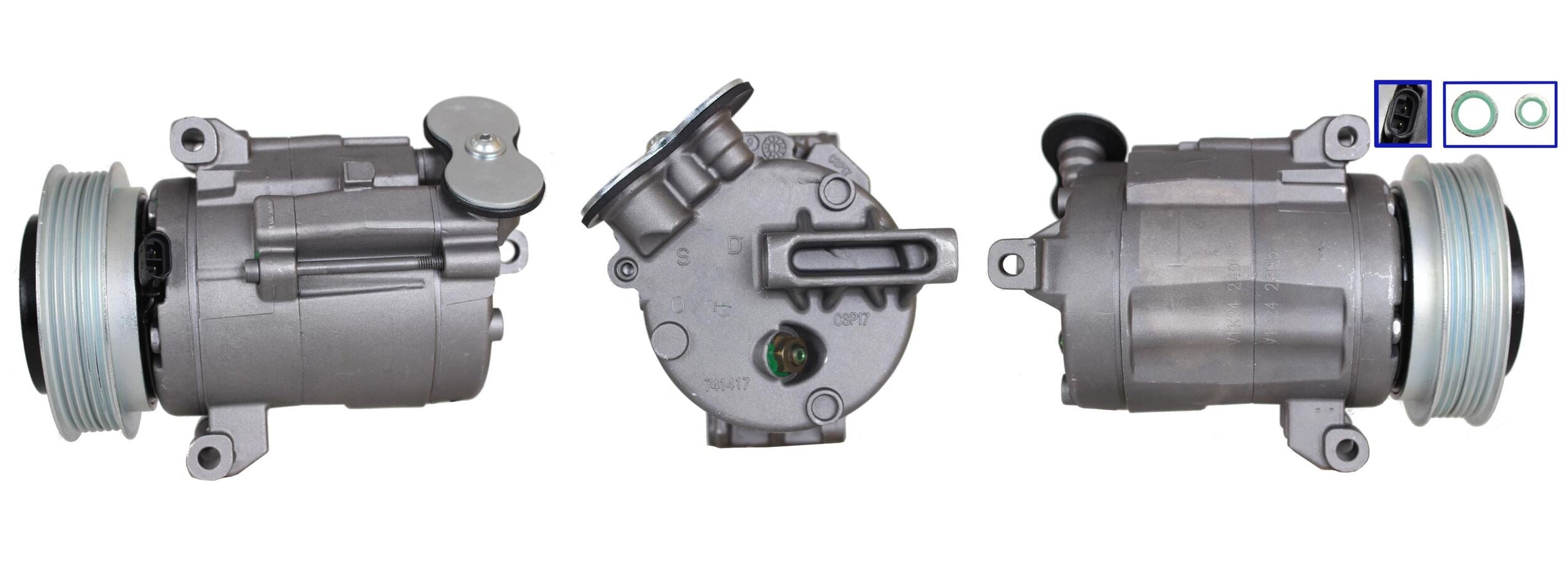 5DI014N Compressore aria condizionata (compressore A/C) Per OPEL Nuovo