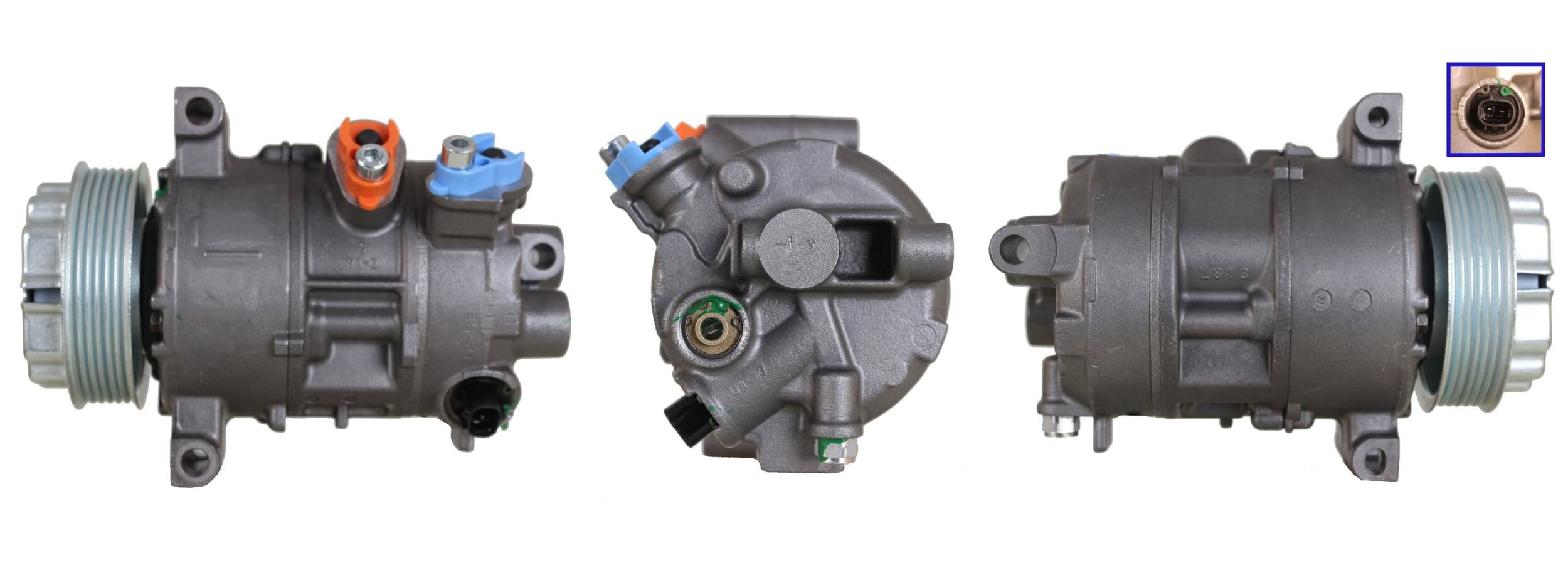 3DI2275 ΣΥΜΠΙΕΣΤΗΣ ΚΛΙΜΑΤΙΣΜΟΥ (ΚΟΜΠΡΕΣΕΡ A/C) ΓΙΑ JEEP ΑΝΑΚΑΤΑΣΚΕΥΑΣΜΕΝΟΣ