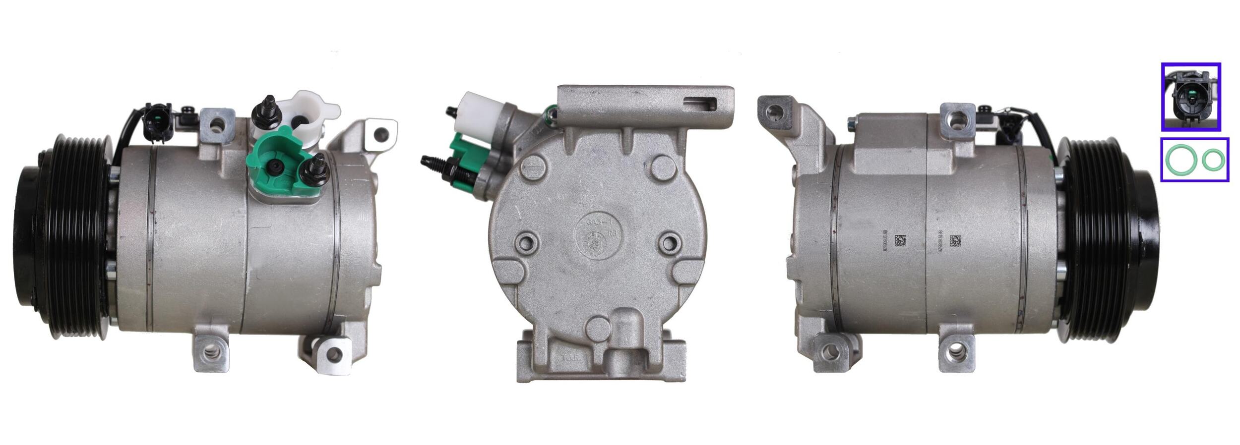 4DI406N Compressore aria condizionata (compressore A/C) Per HYUNDAI KIA Nuovo