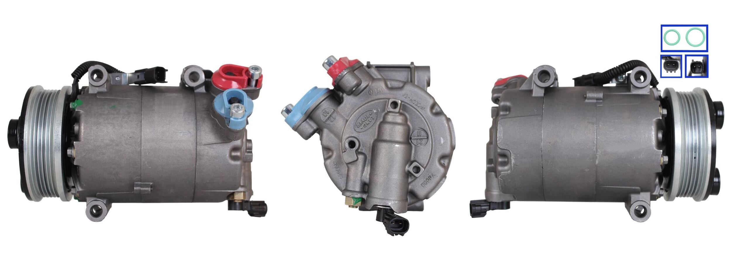5DI016 Compressore aria condizionata (compressore A/C) Per LAND ROVER Rigenerato