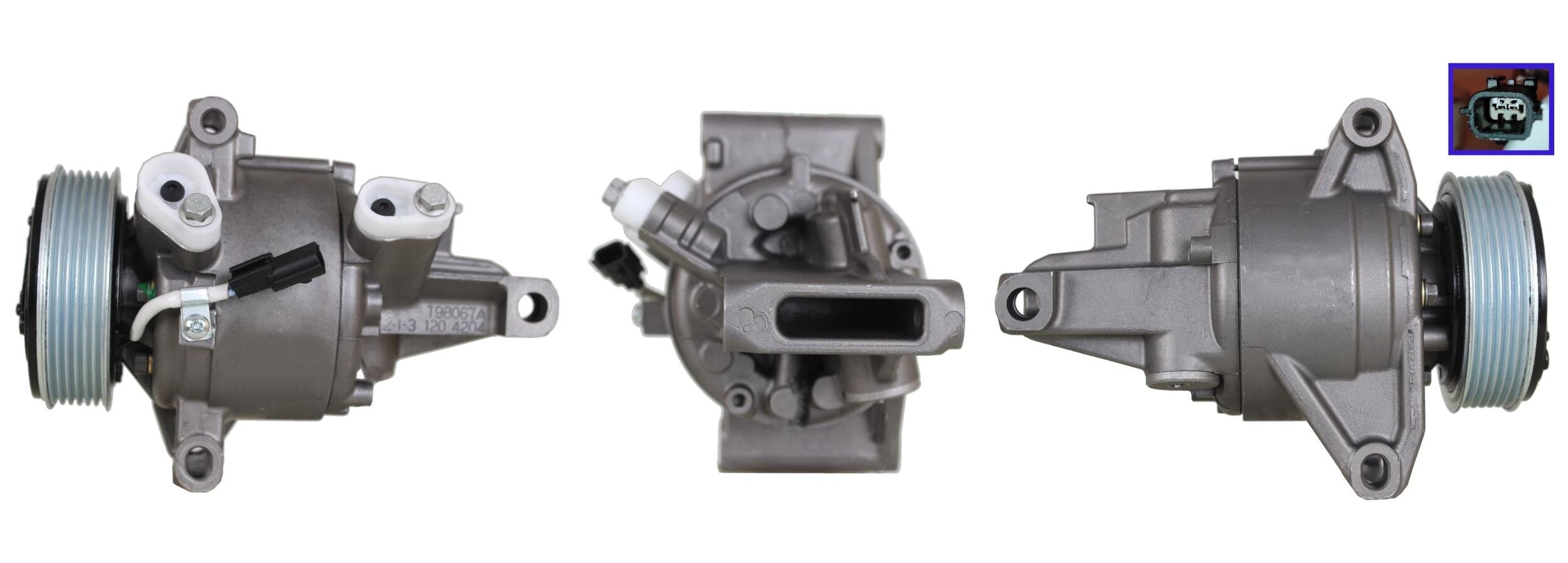 5DI036 ΣΥΜΠΙΕΣΤΗΣ ΚΛΙΜΑΤΙΣΜΟΥ (ΚΟΜΠΡΕΣΕΡ A/C) ΓΙΑ DACIA ΑΝΑΚΑΤΑΣΚΕΥΑΣΜΕΝΟΣ