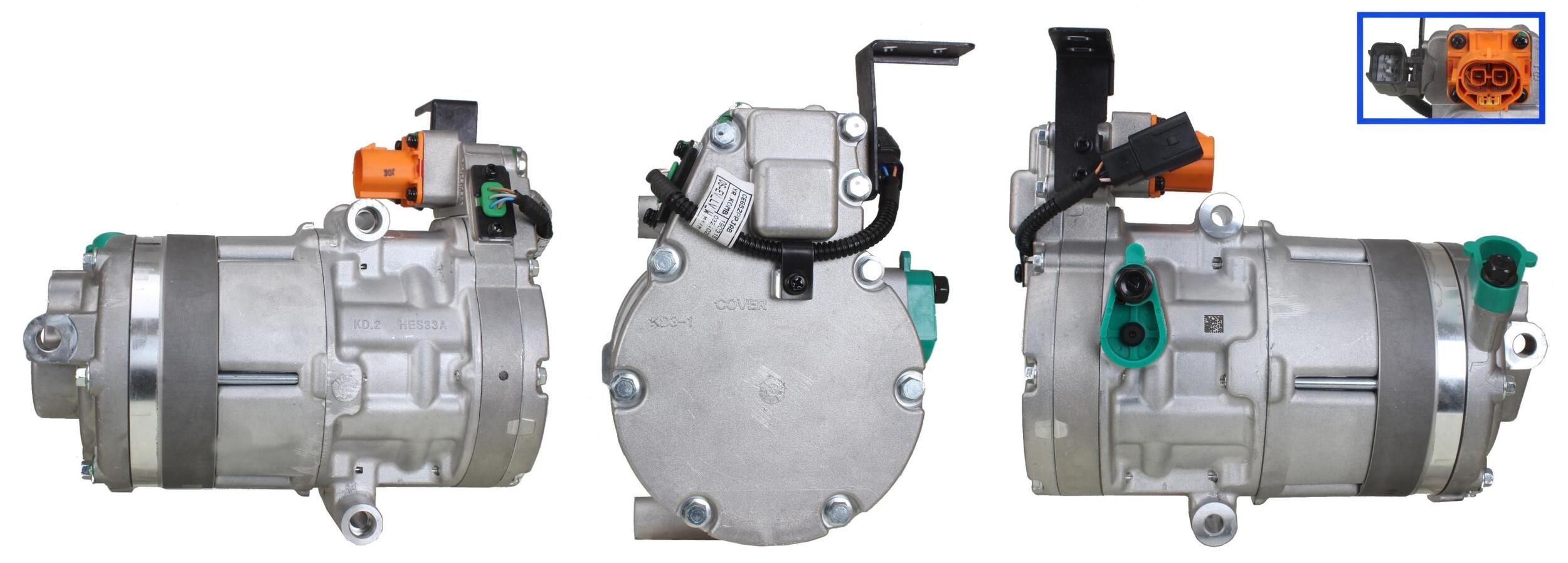 5DI049 Compressore aria condizionata (compressore A/C) Per HYUNDAI KIA Rigenerato