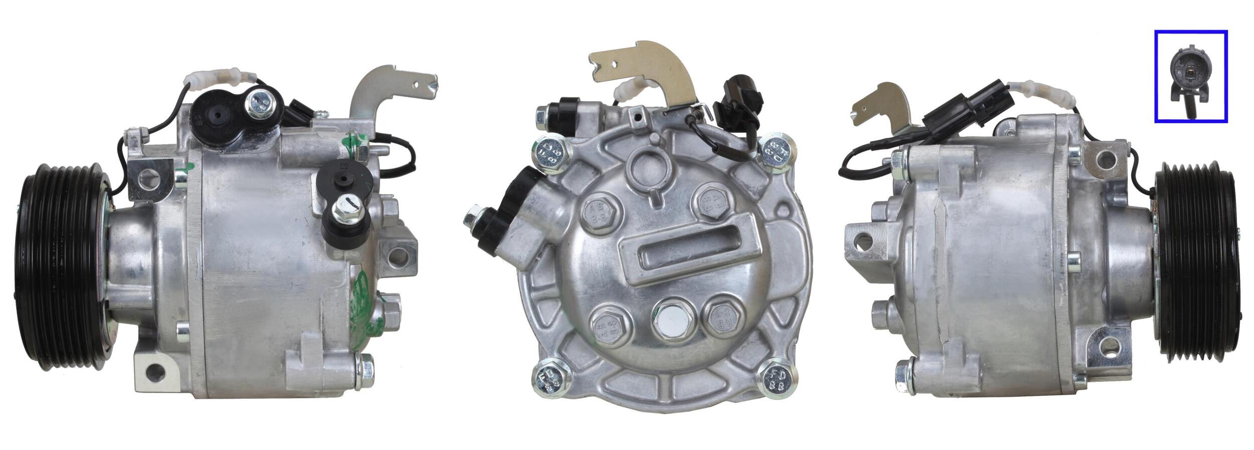 5DI057 Compressore aria condizionata (compressore A/C) Per MITSUBISHI Rigenerato