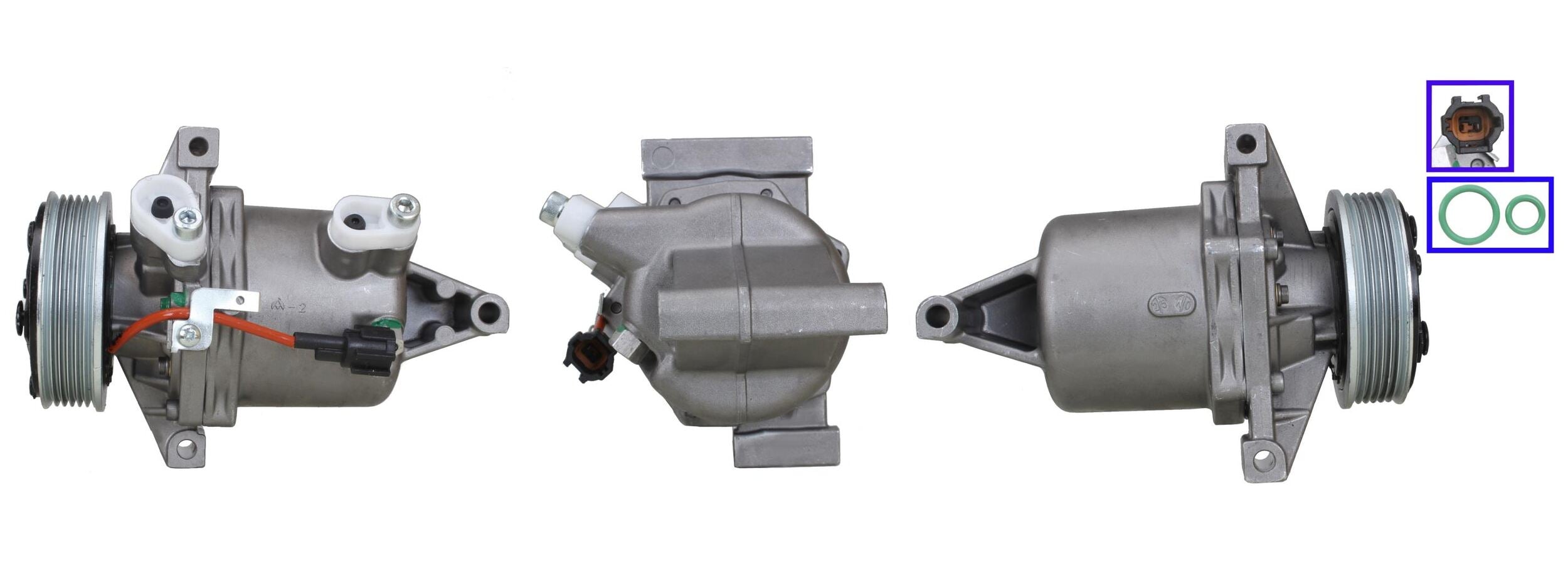 5DI078 Compressore aria condizionata (compressore A/C) Per NISSAN Rigenerato