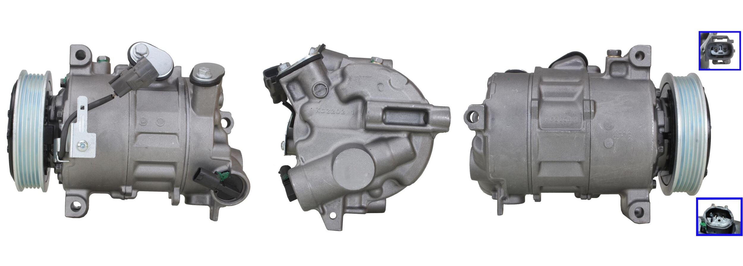 5DI082 Compressore aria condizionata (compressore A/C) Per FIAT JEEP Rigenerato