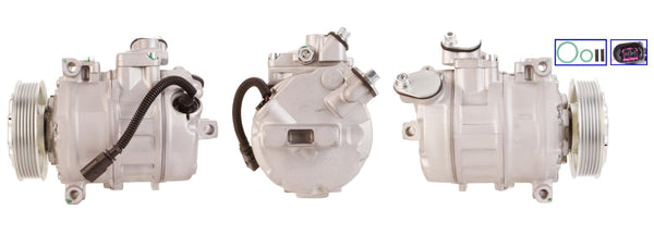 4DI082N Compressore aria condizionata (compressore A/C) Per AUDI VW SEAT SKODA CUPRA VAG Nuovo