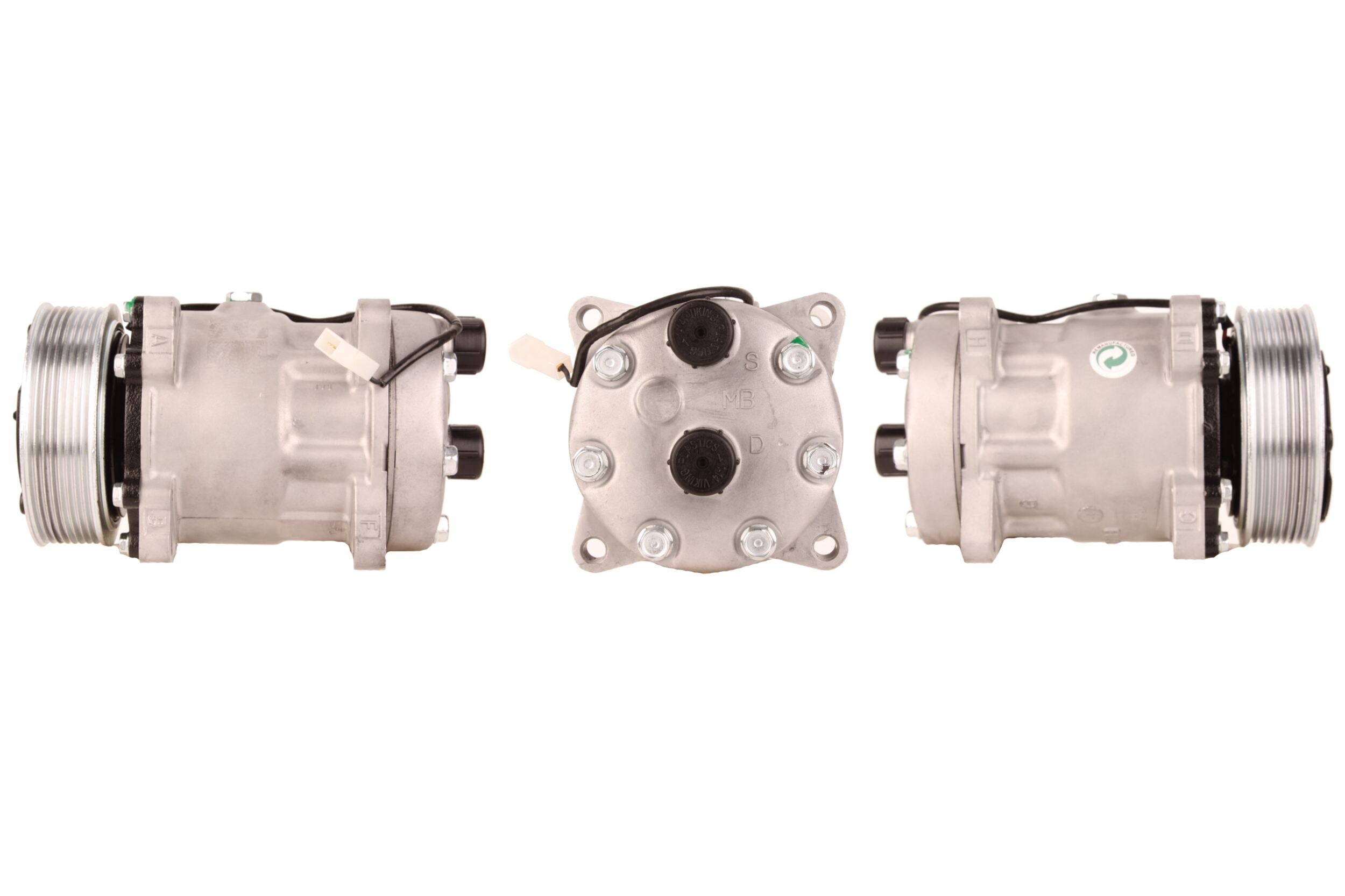 4DI484 Compressore aria condizionata (compressore A/C) Per MASSEY FERGUSON Rigenerato