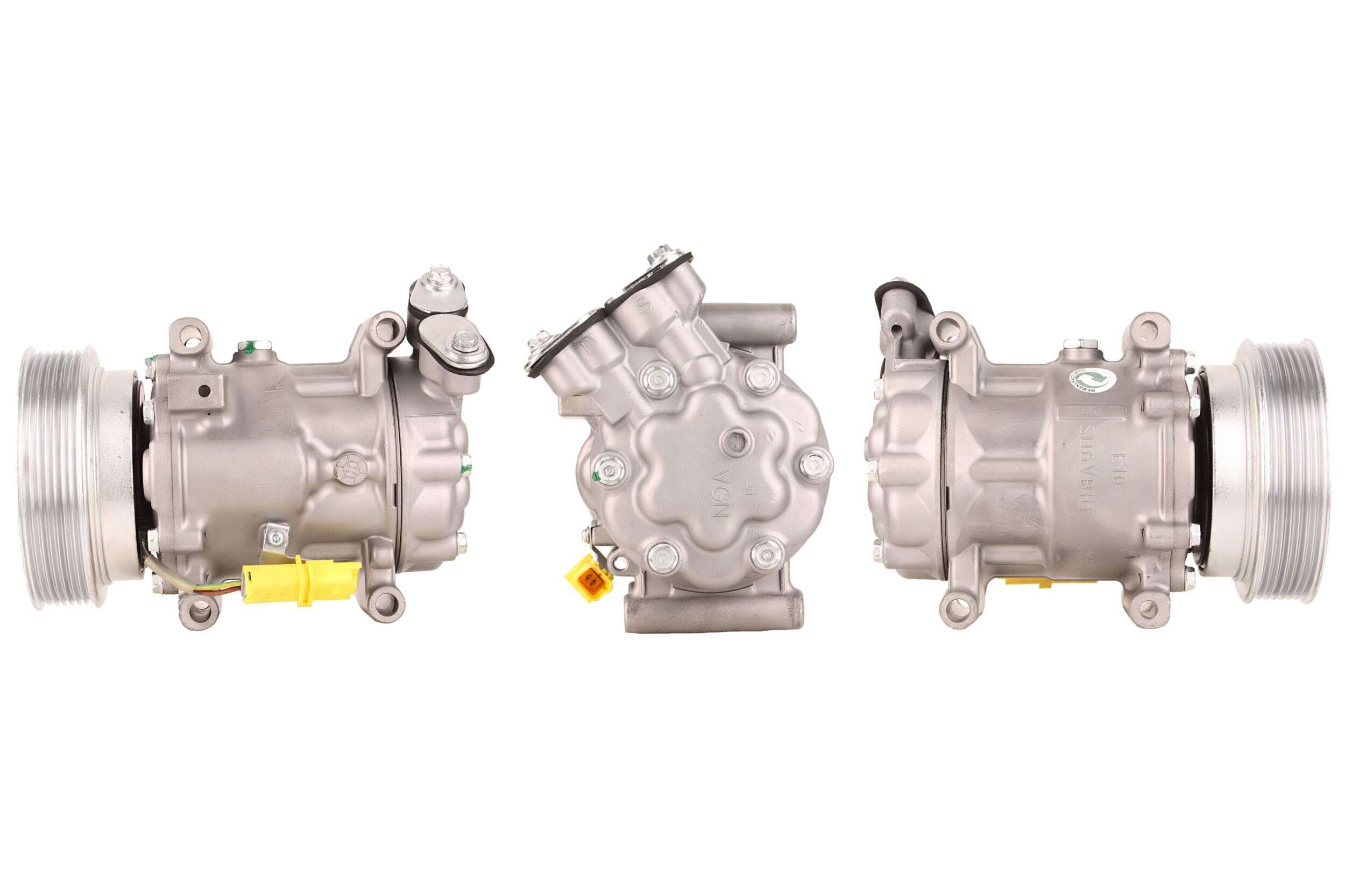 1DI066 Compressore aria condizionata (compressore A/C) Per RENAULT NISSAN Rigenerato