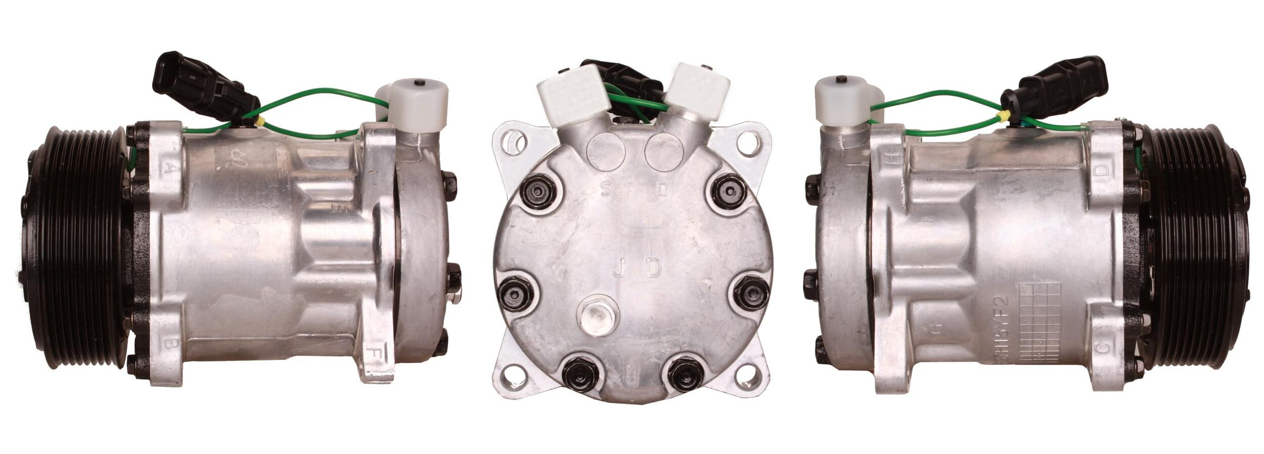 4DI481 Compressore aria condizionata (compressore A/C) Per MAN TRUCK Rigenerato