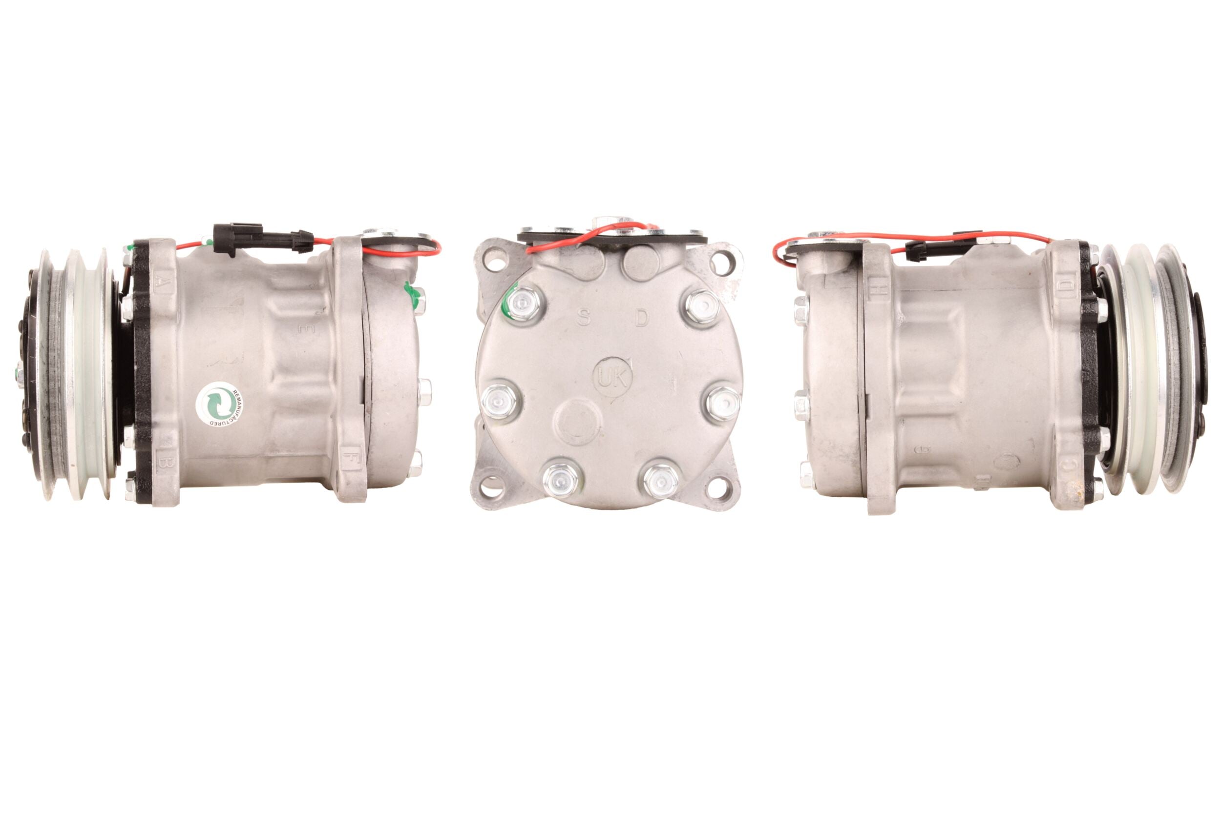 DI508 Compressore aria condizionata (compressore A/C) Per FIAT ALFA ROMEO LANCIA Rigenerato