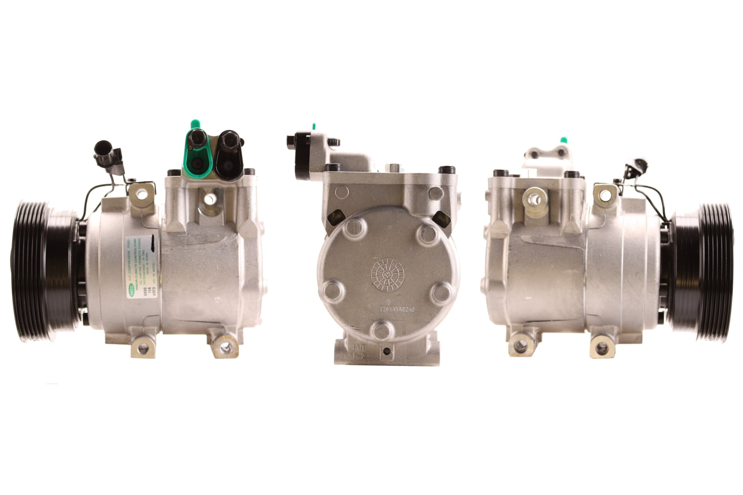 4DI308 Compressore aria condizionata (compressore A/C) Per HYUNDAI KIA Rigenerato