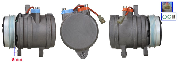 4DI157N ΣΥΜΠΙΕΣΤΗΣ ΚΛΙΜΑΤΙΣΜΟΥ (ΚΟΜΠΡΕΣΕΡ A/C) ΓΙΑ DAEWOO CHEVROLET OPEL ΚΑΙΝΟΥΡΙΟΣ