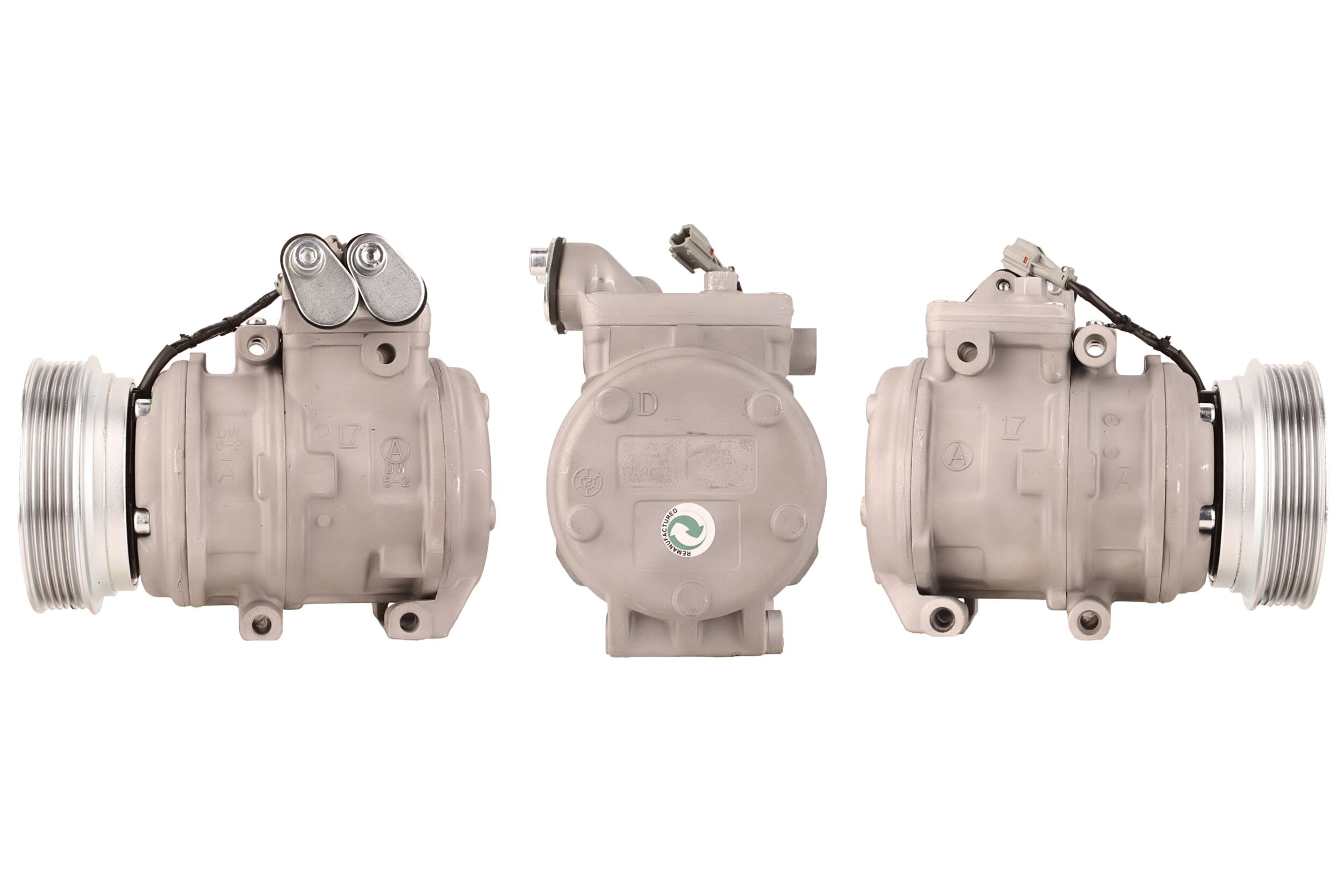 4DI309 Compressore aria condizionata (compressore A/C) Per HYUNDAI KIA Rigenerato