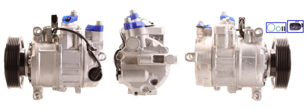 DI651N Compressore aria condizionata (compressore A/C) Per AUDI VW SEAT SKODA CUPRA VAG Nuovo