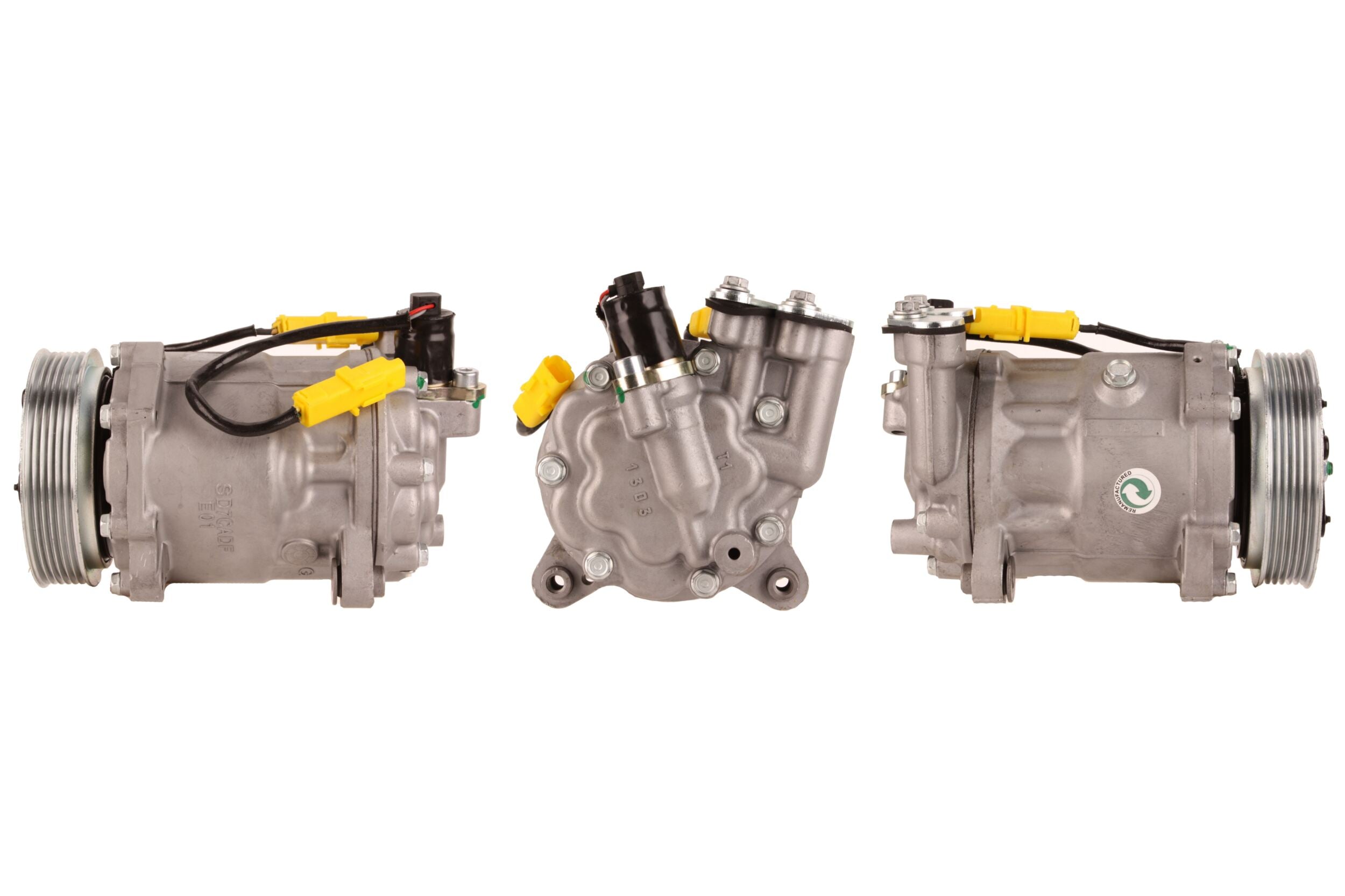 4DI735 Compressore aria condizionata (compressore A/C) Per PEUGEOT CITROEN Rigenerato