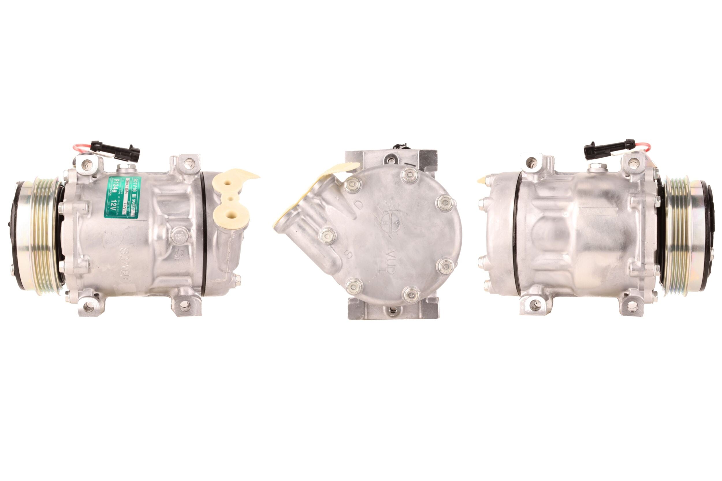 4DI736 Compressore aria condizionata (compressore A/C) Per PEUGEOT CITROEN Rigenerato