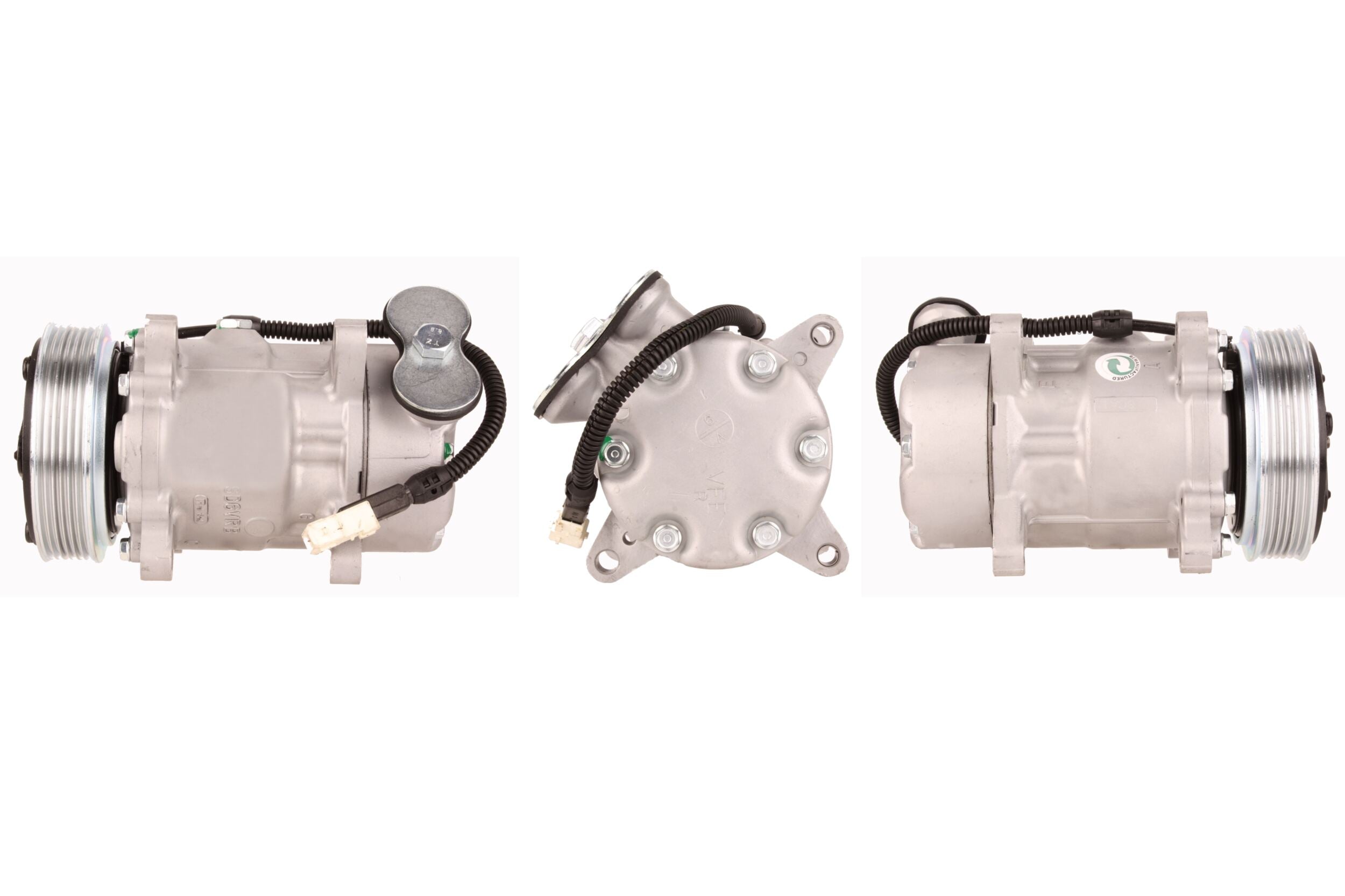 1DI026 Compressore aria condizionata (compressore A/C) Per PEUGEOT CITROEN Rigenerato