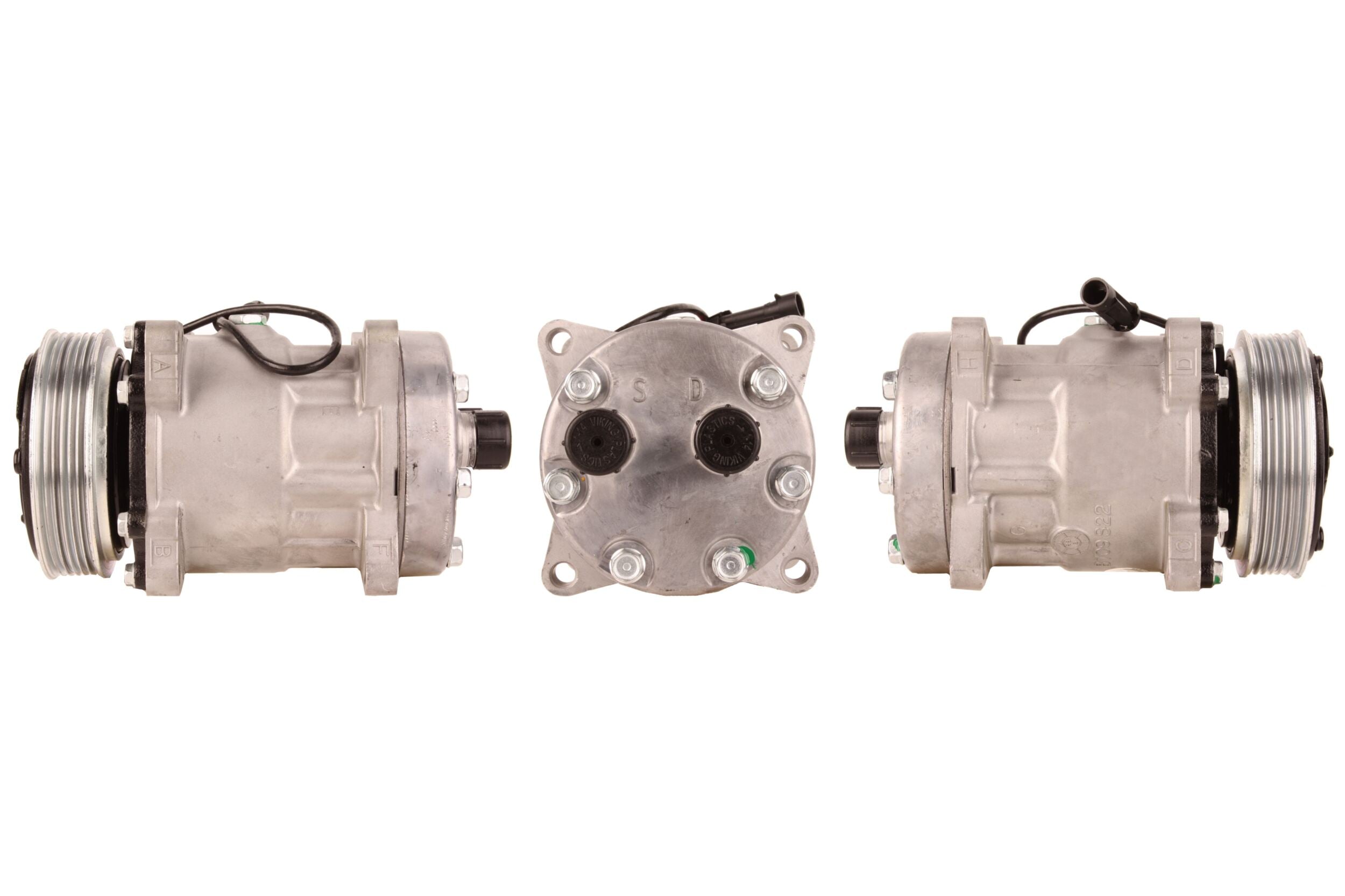 4DI723 Compressore aria condizionata (compressore A/C) Per PEUGEOT CITROEN Rigenerato