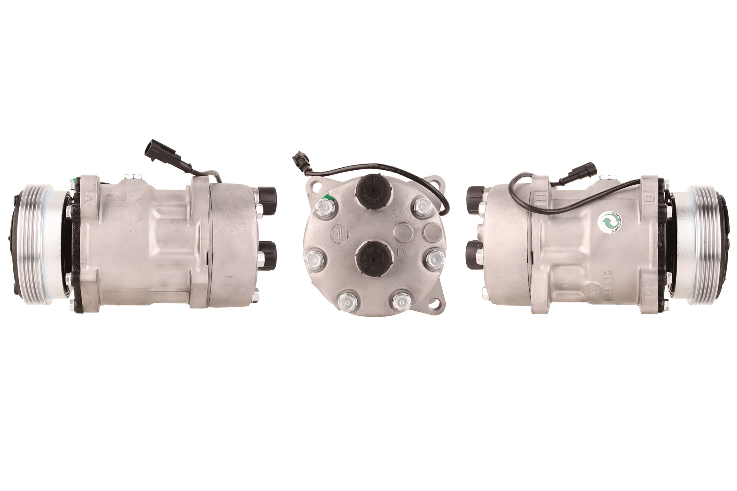 4DI726 Compressore aria condizionata (compressore A/C) Per PEUGEOT CITROEN Rigenerato