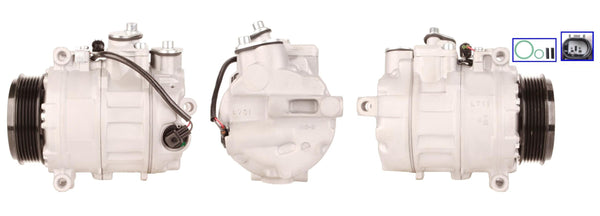 1DI048N Compressore aria condizionata (compressore A/C) Per MERCEDES Nuovo