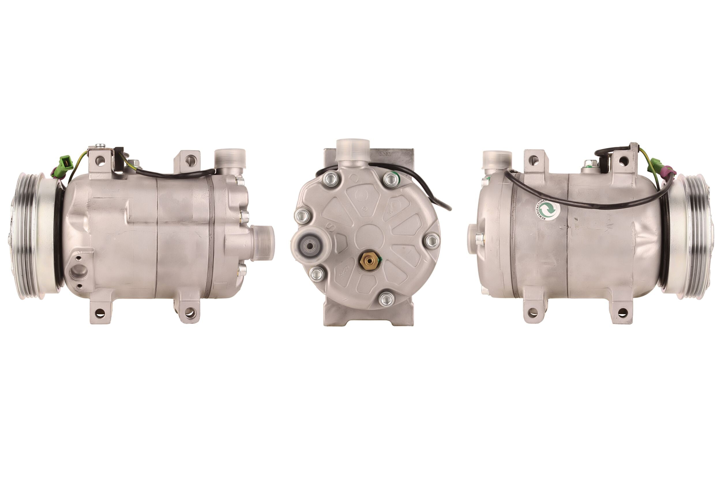 4DI088 Compressore aria condizionata (compressore A/C) Per AUDI VW SEAT SKODA CUPRA VAG Rigenerato