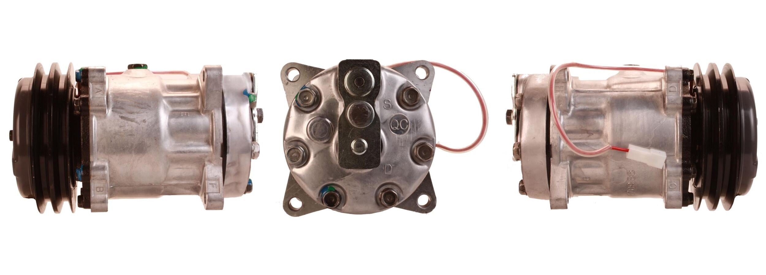 4DI486N Compressore aria condizionata (compressore A/C) Per MASSEY FERGUSON Nuovo