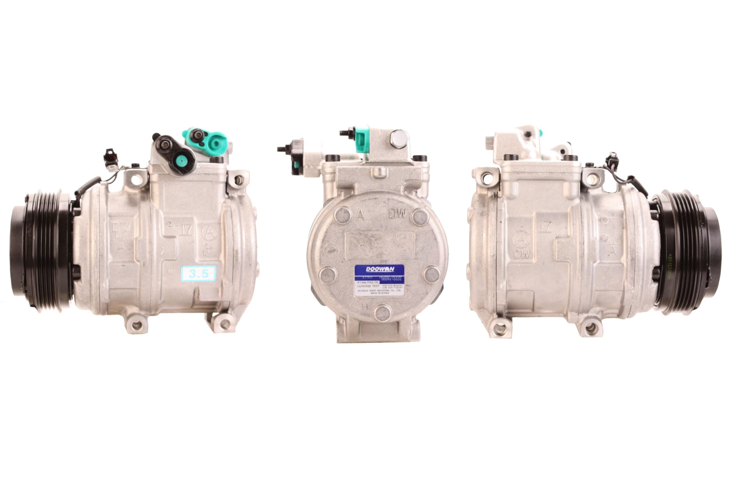 4DI316 Compressore aria condizionata (compressore A/C) Per HYUNDAI KIA Rigenerato
