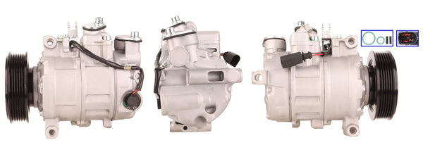 4DI085 Compressore aria condizionata (compressore A/C) Per AUDI VW SEAT SKODA CUPRA VAG Rigenerato