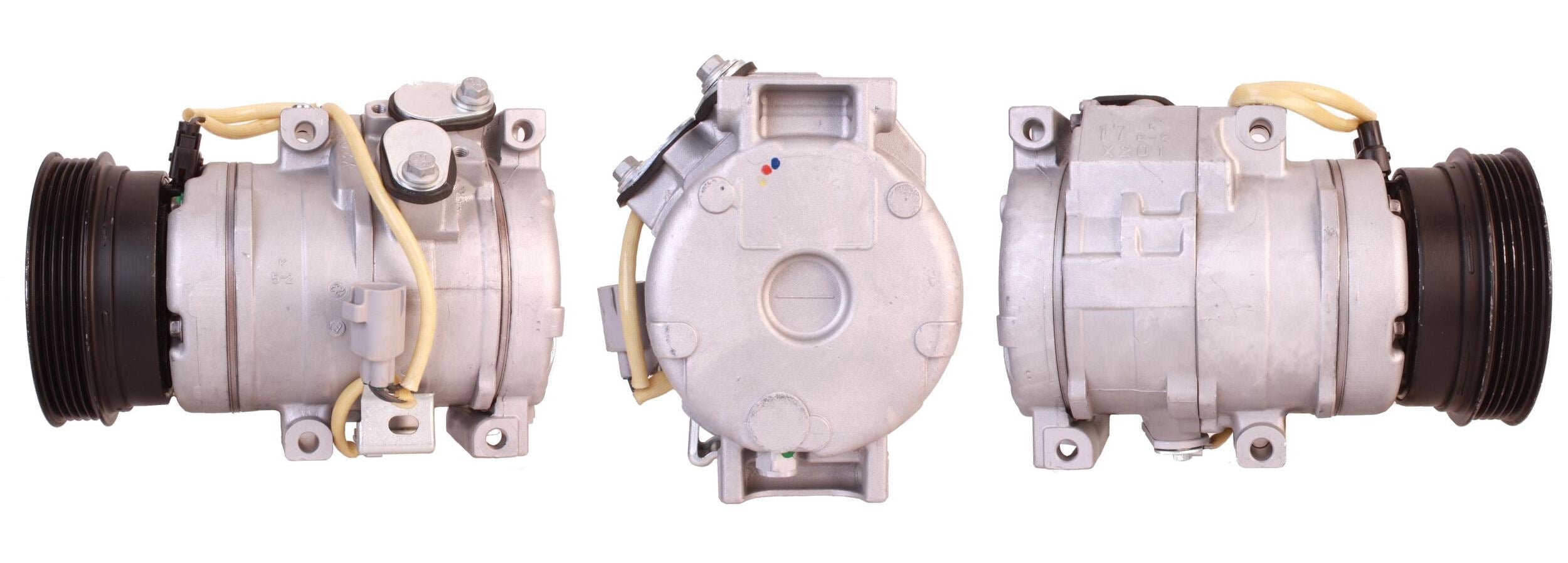 1DI075 Compressore aria condizionata (compressore A/C) Per TOYOTA Rigenerato