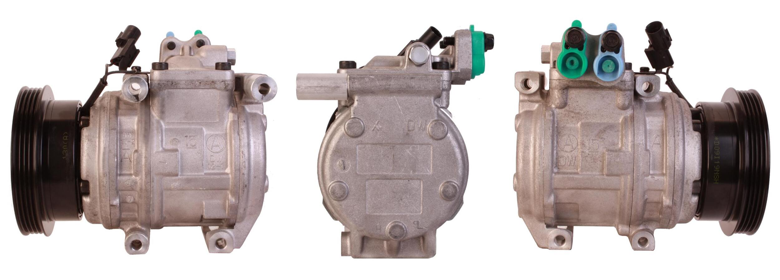 4DI328 Compressore aria condizionata (compressore A/C) Per HYUNDAI KIA Rigenerato