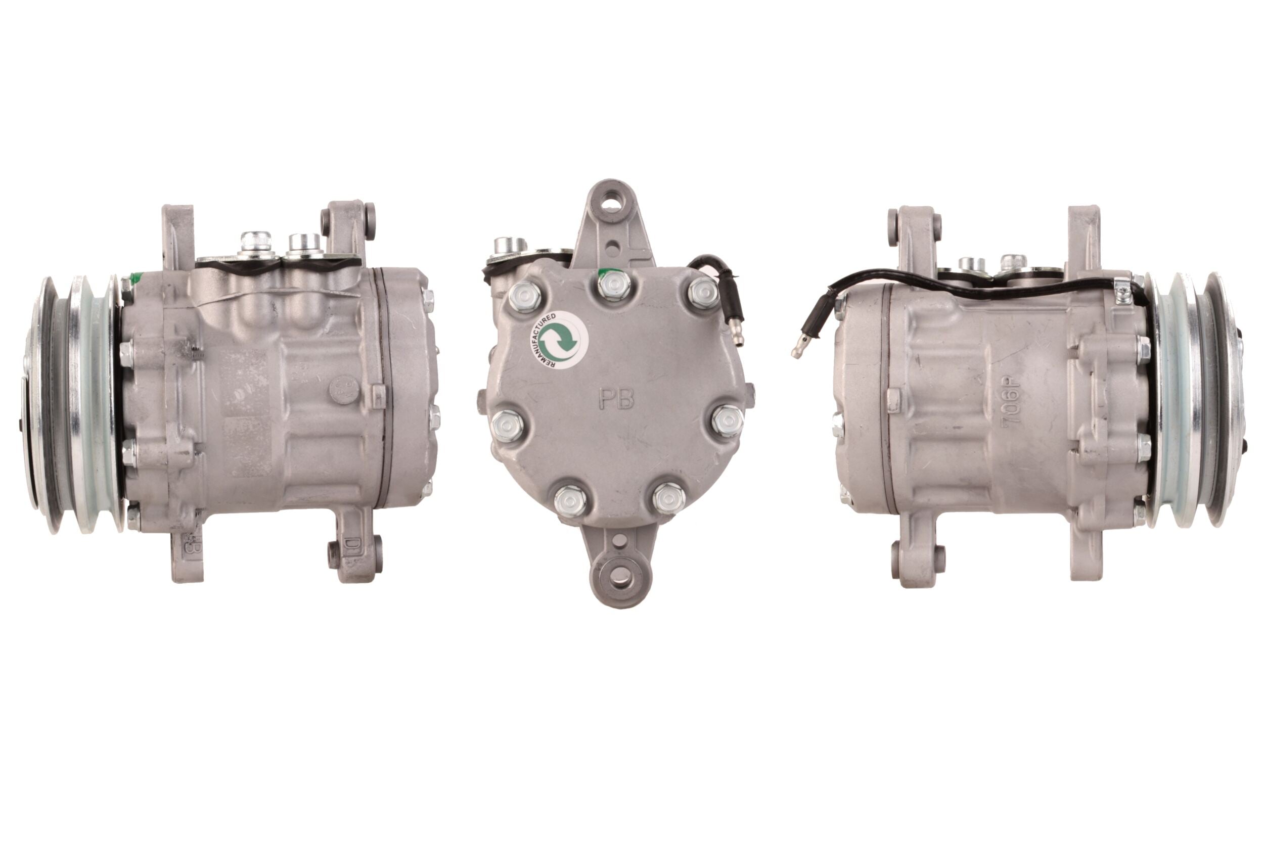 1DI081 Compressore aria condizionata (compressore A/C) Per FIAT ALFA ROMEO LANCIA Rigenerato