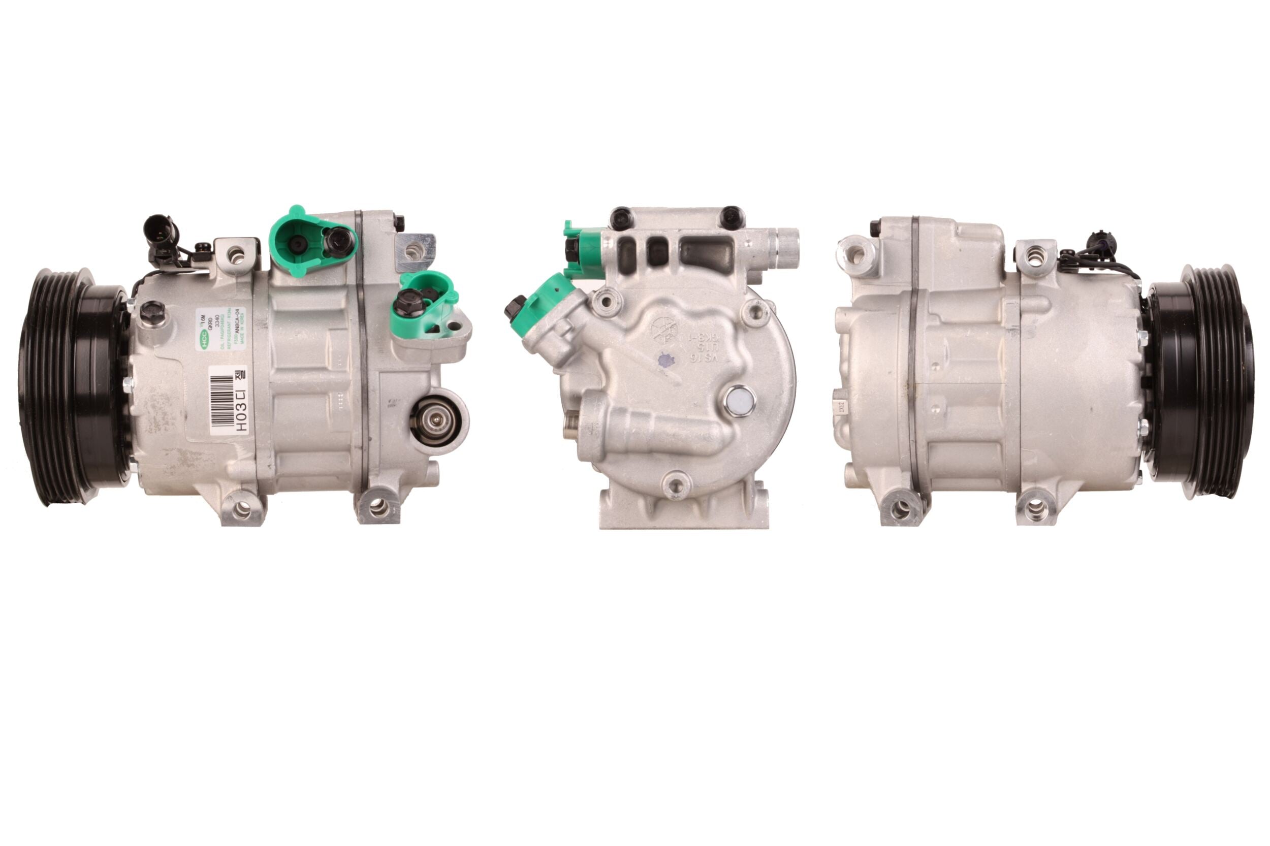 4DI330 Compressore aria condizionata (compressore A/C) Per HYUNDAI KIA Rigenerato