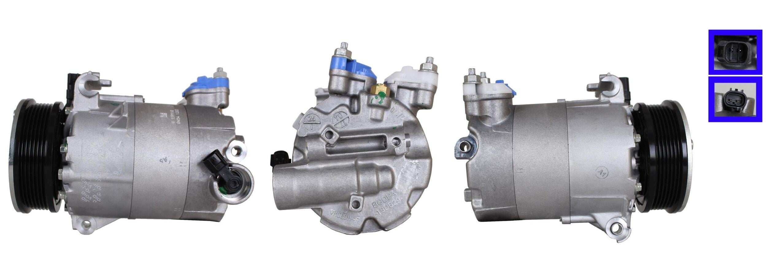 4DI476 Compressore aria condizionata (compressore A/C) Per LAND ROVER Rigenerato