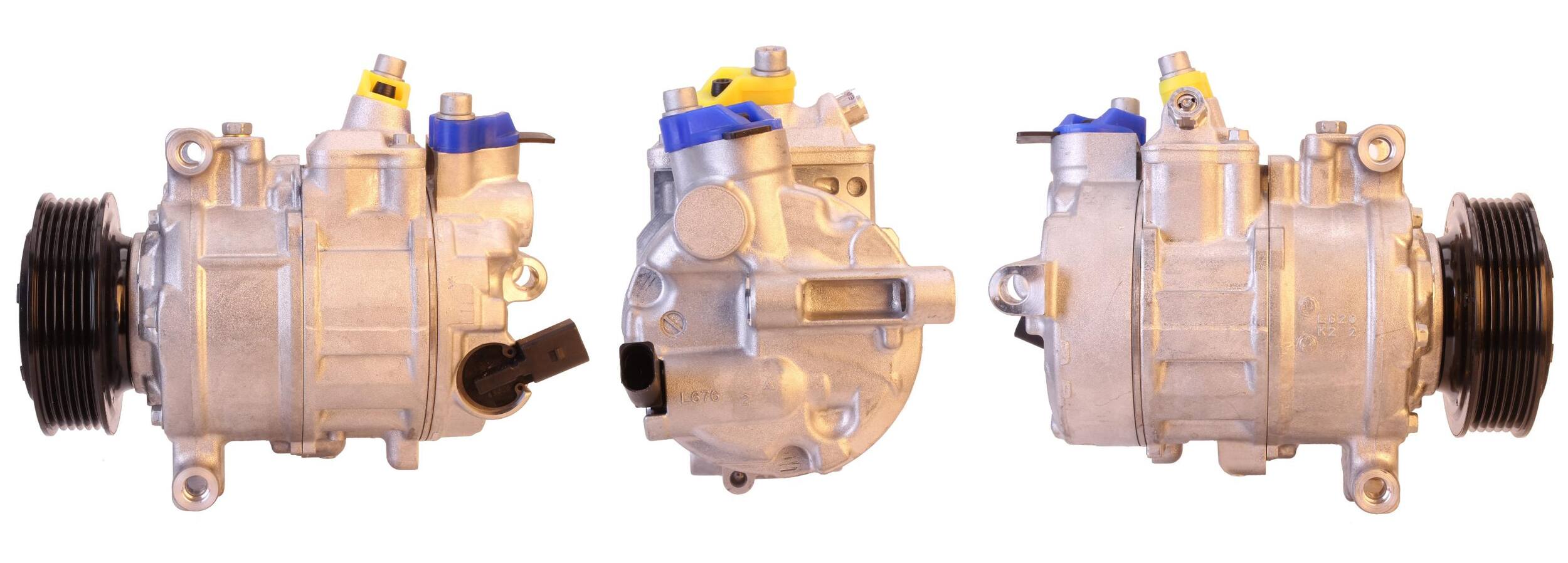 4DI098 Compressore aria condizionata (compressore A/C) Per AUDI VW SEAT SKODA CUPRA VAG Rigenerato