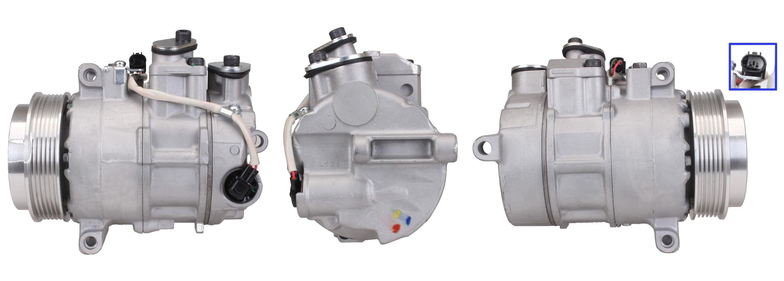 DI914 Compressore aria condizionata (compressore A/C) Per MERCEDES Rigenerato