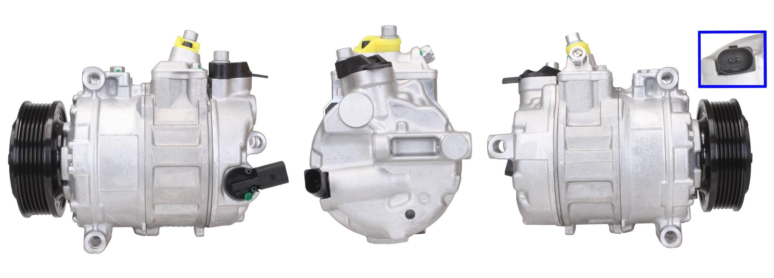 4DI099N Compressore aria condizionata (compressore A/C) Per AUDI VW SEAT SKODA CUPRA VAG Nuovo