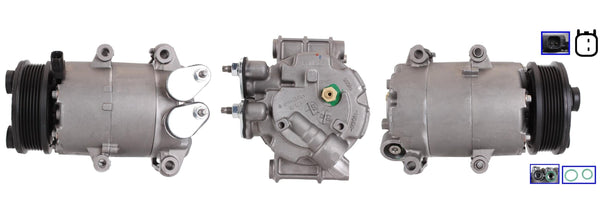 1DI096N Compressore aria condizionata (compressore A/C) Per FORD Nuovo