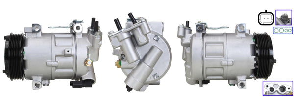 4DI747N ΣΥΜΠΙΕΣΤΗΣ ΚΛΙΜΑΤΙΣΜΟΥ (ΚΟΜΠΡΕΣΕΡ A/C) ΓΙΑ PEUGEOT CITROEN ΚΑΙΝΟΥΡΙΟΣ