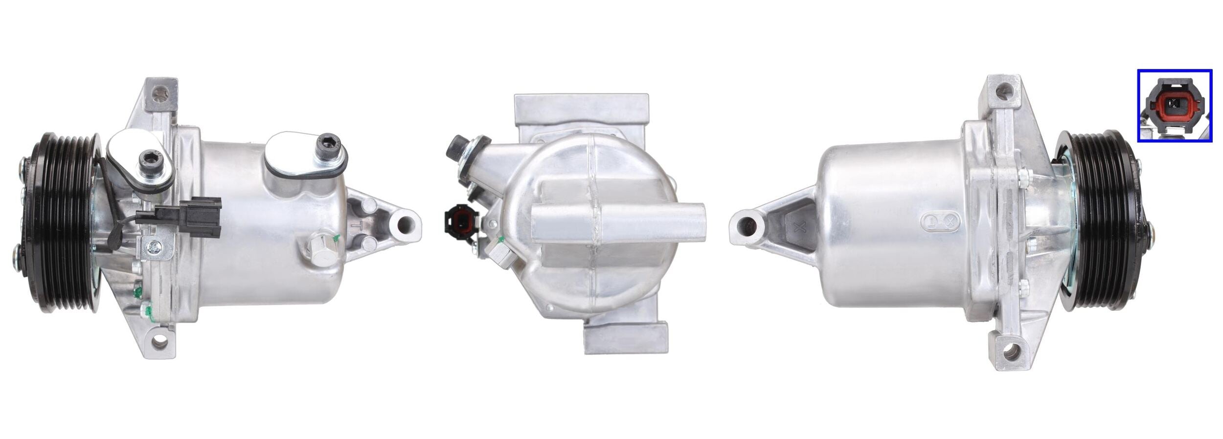 4DI622 Compressore aria condizionata (compressore A/C) Per NISSAN Rigenerato
