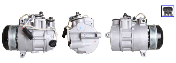 4DI533 Compressore aria condizionata (compressore A/C) Per MERCEDES Rigenerato