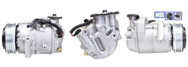 DI3819N ΣΥΜΠΙΕΣΤΗΣ ΚΛΙΜΑΤΙΣΜΟΥ (ΚΟΜΠΡΕΣΕΡ A/C) ΓΙΑ OPEL ASTRA J ΚΑΙΝΟΥΡΙΟΣ