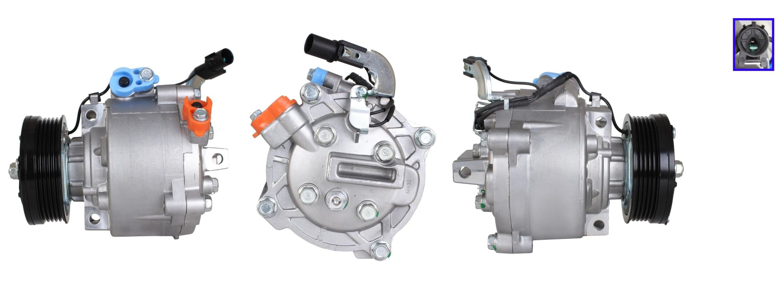 4DI578 Compressore aria condizionata (compressore A/C) Per MITSUBISHI Rigenerato